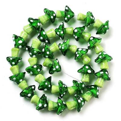 Handmade Lampwork Bumpy Beads Strands