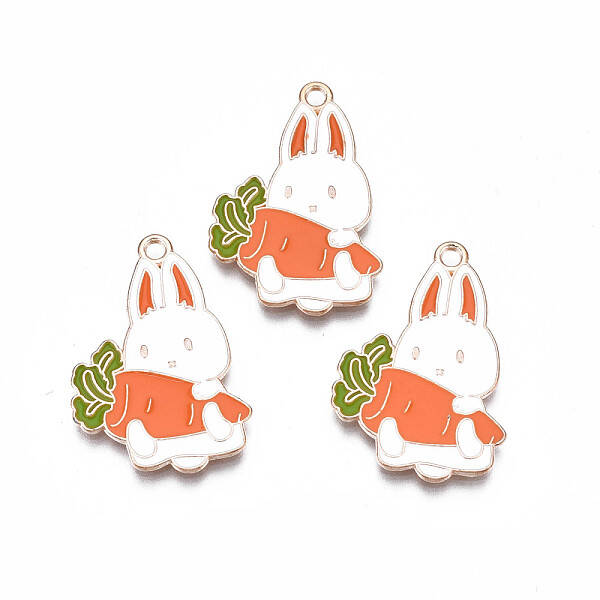 Alloy Enamel Pendants