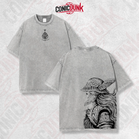 Malenia Elden Ring Retro Limited Vintage Lightweight Washed Tee with Full Size - Perfect Gift for Game Fans and Lovers