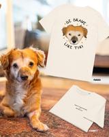 Muddy Paws Rescue Merch Store Shop Muddy Paws Rescue X Simon Sits Be Brave Like Tiki Shirt, Round Neck Short Sleeve Casual Fa...