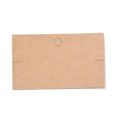Blank Kraft Paper Bracelet Display Card