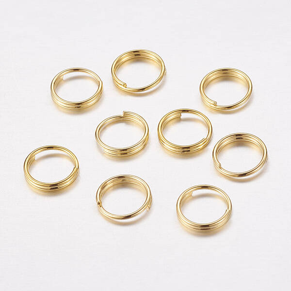 Brass Split Rings