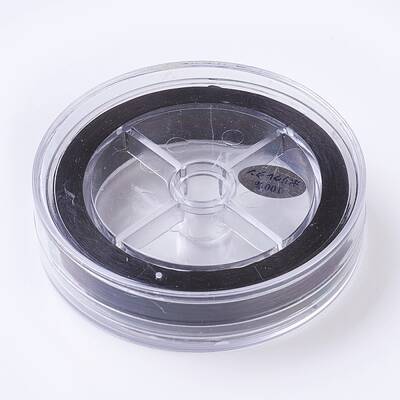 Flat Elastic Crystal String