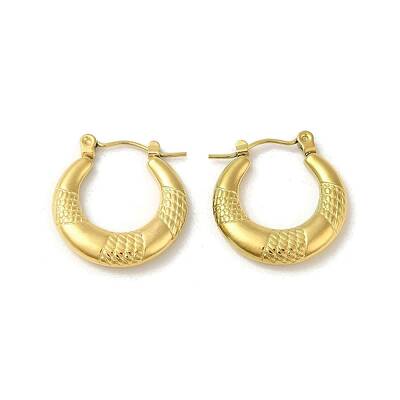 304 Stainless Steel Hoop Earrings for Women