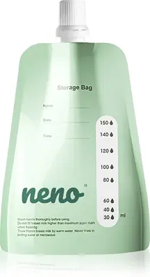 NENO 20-piece 150ml breast milk storage bag