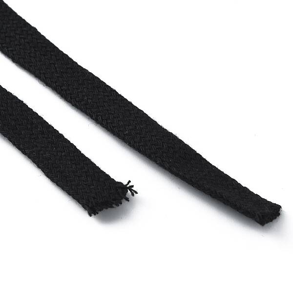 Flat Cotton Hollow Cord