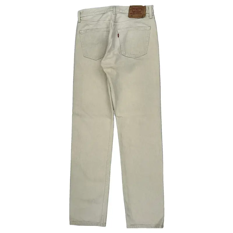 Levis Jeans - 33W 36L Beige Cotton