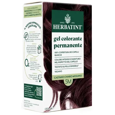 Coloring Gel 5M Light Brown Mahogany Herbatint