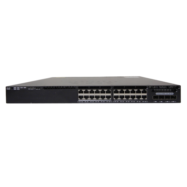 Cisco WS-C3650-24TD-S | Catalyst 3650 Series 3650-24TD 24 x RJ-45 Ports 10/100/1000Base-T + 2 x SFP+ Ports Layer 3 Managed Ra...