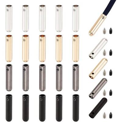 24 Sets Shoelace Screw