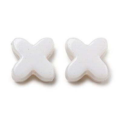 Opaque Acrylic European Beads