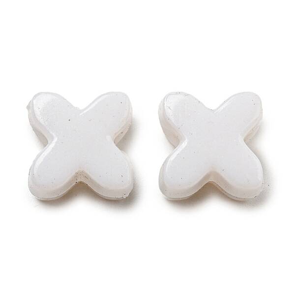 Opaque Acrylic European Beads