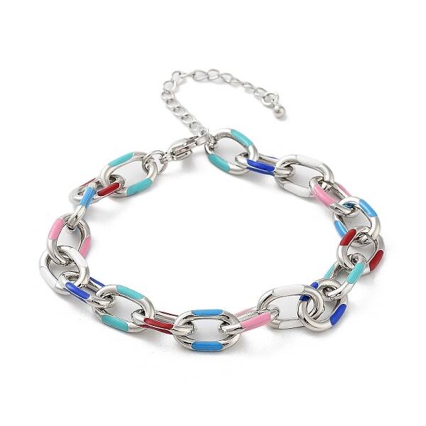 Brass Cable Chain Bracelets