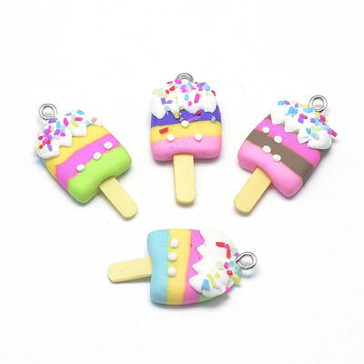 Handmade Polymer Clay Pendants