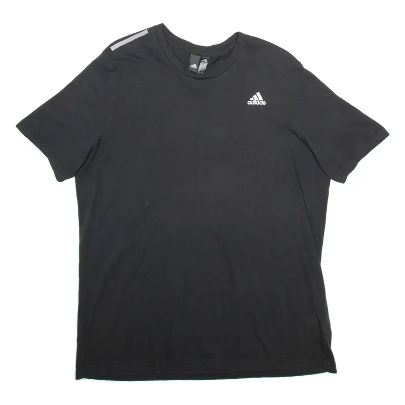 ADIDAS Mens T-Shirt Black XL