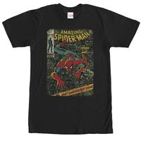 Marvel Spider-Man Comic Book Anniversary T-Shirt Graphic Vintage Classic Print
