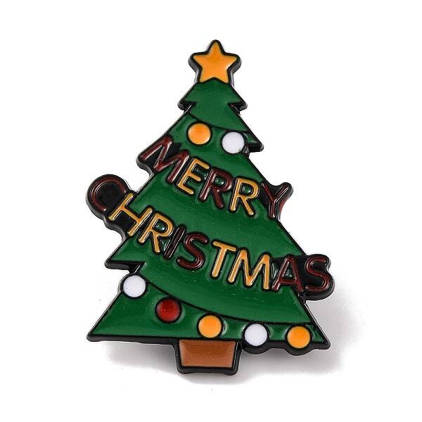 Christmas Tree Enamel Pins