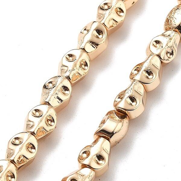 Synthetic Non-magnetic Hematite Beads Strands