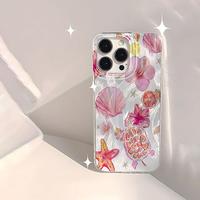 Starfish creative design shockproof phone case for iPhone 16, 15, 14, 13, 12, 11 Puls Pro Max Made in the USA, a perfect gift...