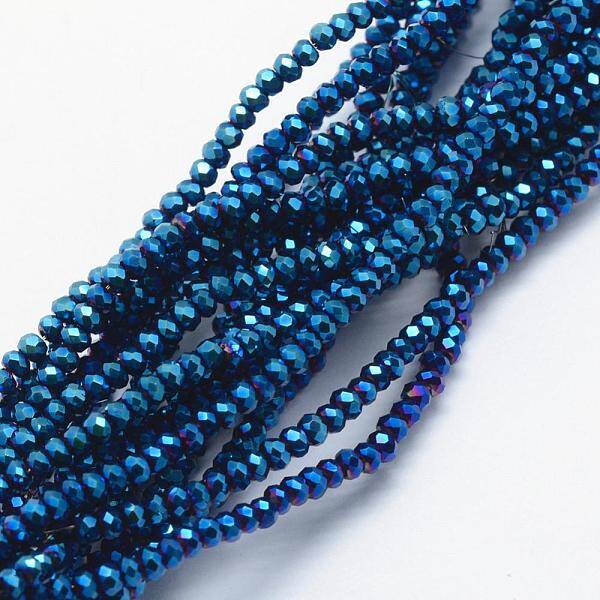 Electroplate Glass Beads Strands
