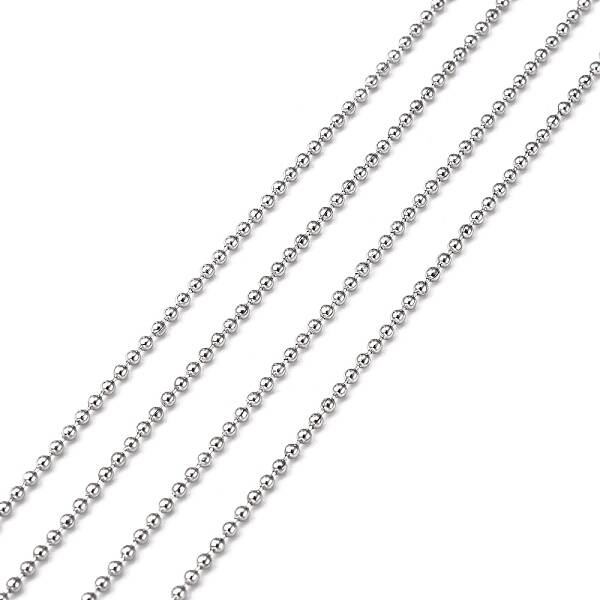 Tarnish Resistant 304 Stainless Steel Ball Chains