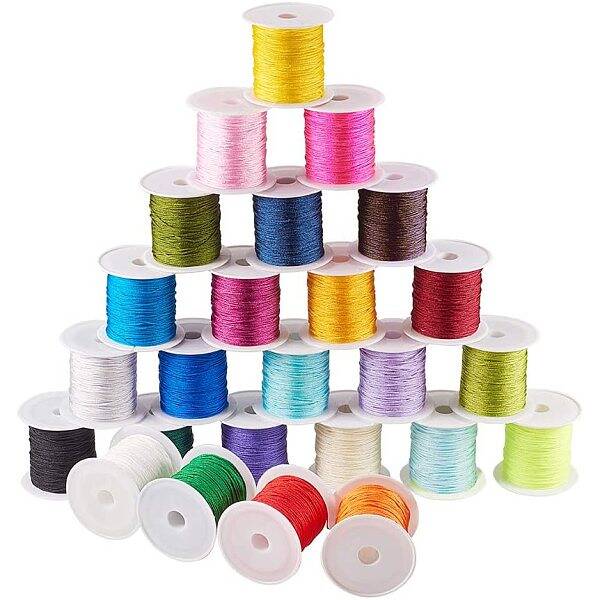 PH  25 Colors 0.8mm Chinese Knotting Cord
