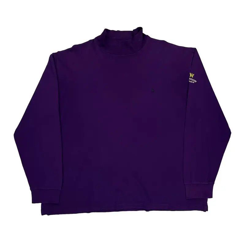 Polo Golf Ralph Lauren Sweatshirt - XL Purple Cotton