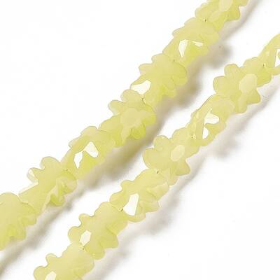 Electroplate Glass Beads Strands