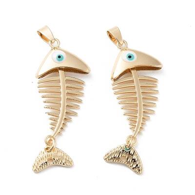 Rack Plating Alloy Enamel Big Pendants