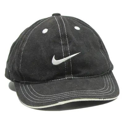NIKE Boys Baseball Cap Black ONE SIZE