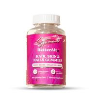 Stormi x BetterAlt Hair, Skin & Nails Gummies | Plant Biotin, Vegan Collagen, Hyaluronic, Vitamin E & C infused Gummies | 30 ...