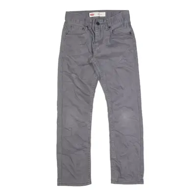 LEVI'S 511 Jeans Grey Denim Slim Straight Boys W25 L25