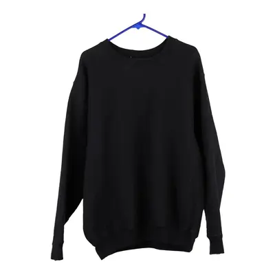 Unbranded Sweatshirt - XL Black Cotton Blend