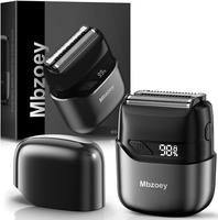 Mbzoey Foil Shavers for Men, Mini Razor, Compact Face Shaver, IPX7 Waterproof Wet Dry Epilator Hair Shaving Products