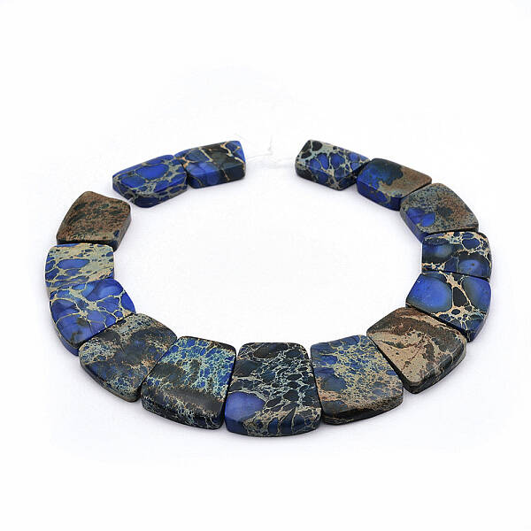 Natural Imperial Jasper Graduated Beads Strands