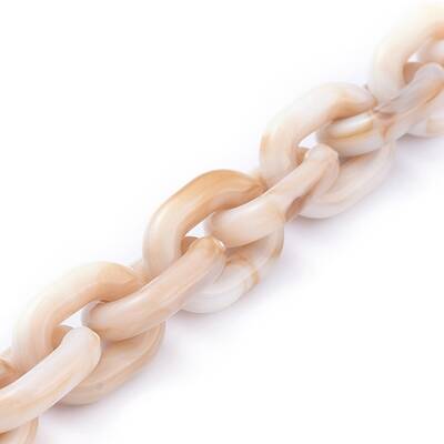 Transparent Acrylic Handmade Cable Chain
