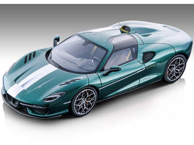 2020 Touring Superleggera Arese RH95 Green Metallic with White Stripes Mythos Series Limited Edition to 70 pieces Worldwide...