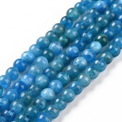 Natural Apatite Beads Strands