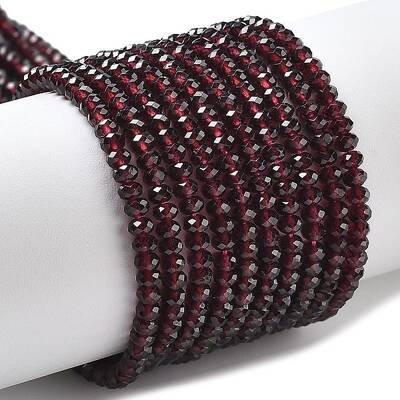 Natural Garnet Beads Strands