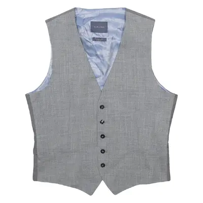ZARA MAN Mens Blazer Waistcoat Blue Wool L