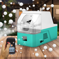 Portable Bubble Fog Machine- 3 Modes Automatic (Bubbles, Fog, Bubble Fog) Machine For Outdoor/Indoor Use - Electric Remote Co...