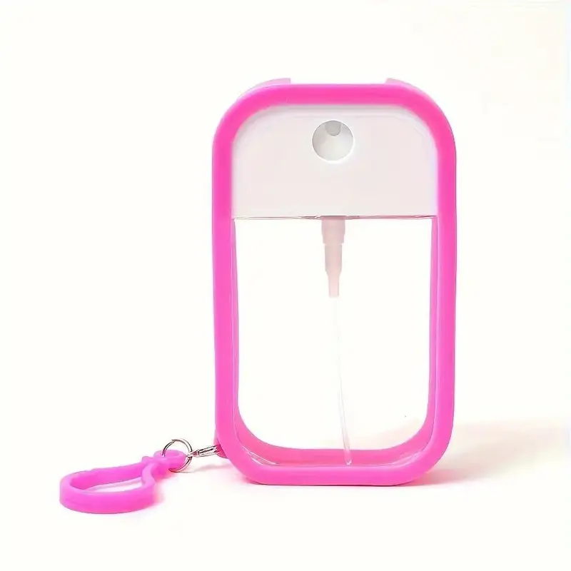 Silicone Spray Bottle, 1 Count Multifunctional Spray Bottle for Disinfectant, Perfume & Mosquito Repellent, Portable Spray Bo...