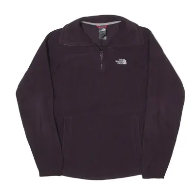 THE NORTH FACE Fleece Purple 1/4 Zip Womens S