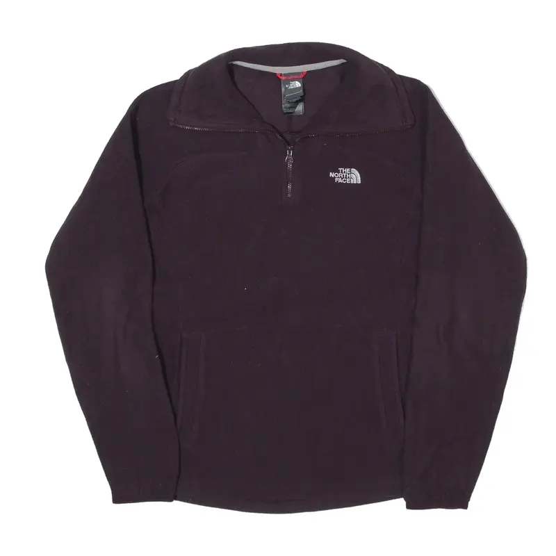 THE NORTH FACE Fleece Purple 1/4 Zip Womens S