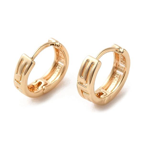 Brass Hoop Earrings