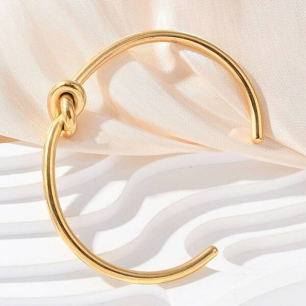 304 Stainless Steel Cuff Bangles for Women