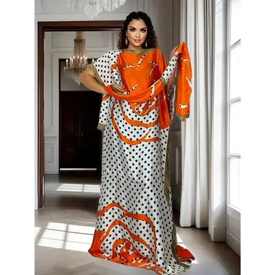 Middle Eastern Robe + Scarf