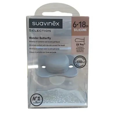 Suavinex  Physiological silicone pacifier 6-18 months Random color