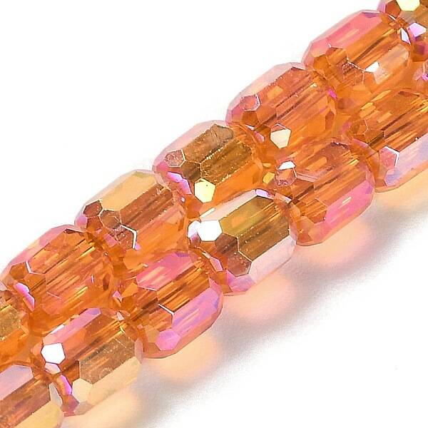 Electroplate Glass Beads Strands