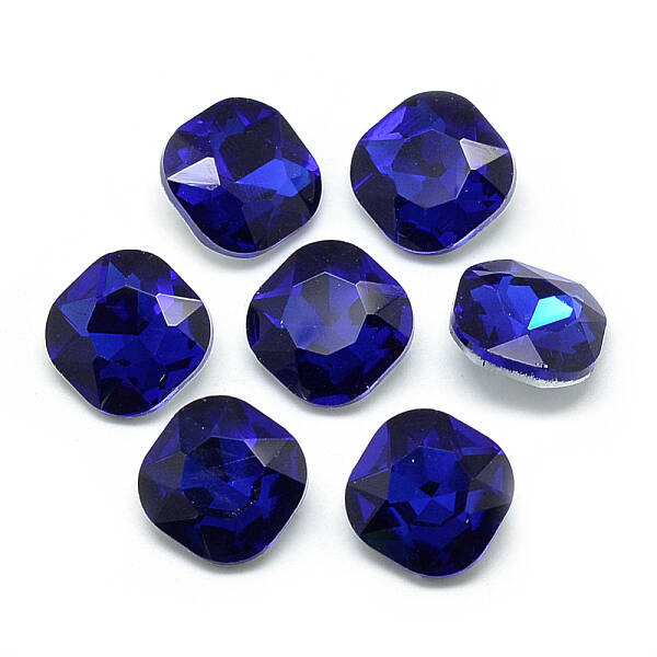 Pointed Back Glass Rhinestone Cabochons